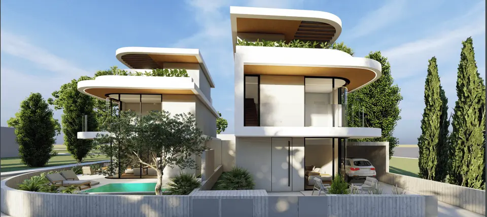 Baroody Villas, Limassol: two contemporary villas with pools